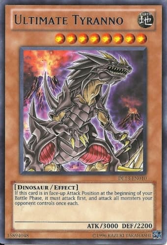 Ultimate Tyranno - DL13-EN010 Rare Unlimited