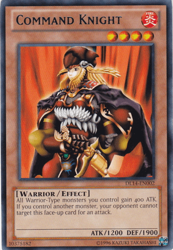 Command Knight - DL14-EN002 Rare Unlimited