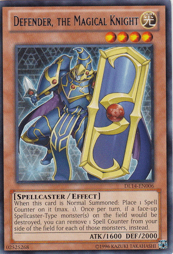 Defender, the Magical Knight - DL14-EN006 Rare Unlimited