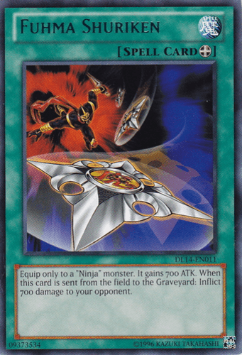 Fuhma Shuriken - DL14-EN011 Rare Unlimited
