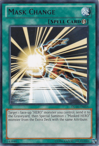 Mask Change - DL14-EN016 Rare Unlimited
