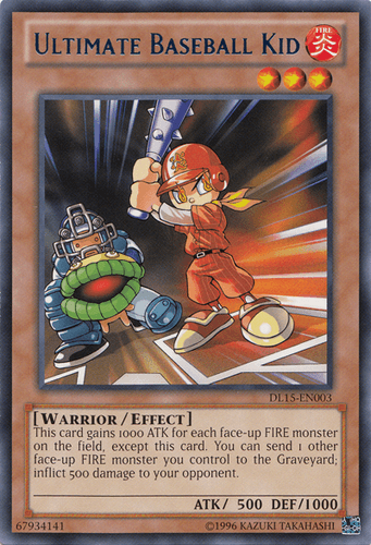 Ultimate Baseball Kid - DL15-EN003 Rare Unlimited