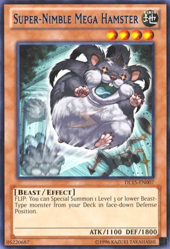 Super-Nimble Mega Hamster - DL15-EN007 Rare Unlimited