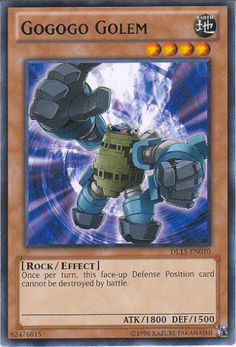 Gogogo Golem - DL15-EN010 Rare Unlimited