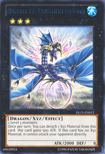 Number 17: Leviathan Dragon - DL15-EN012 Rare Unlimited