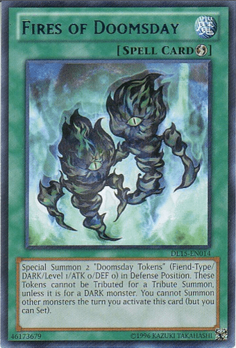 Fires of Doomsday - DL15-EN014 Rare Unlimited