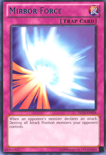 Mirror Force - DL15-EN018 Rare Unlimited