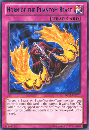 Horn of the Phantom Beast - DL15-EN020 Rare Unlimited