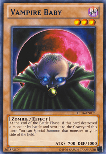 Vampire Baby - DL16-EN002 Rare Unlimited