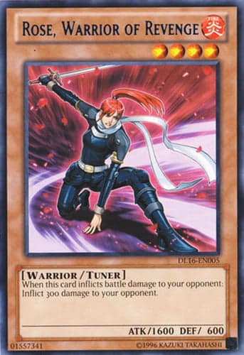 Rose, Warrior of Revenge - DL16-EN005 Rare Unlimited