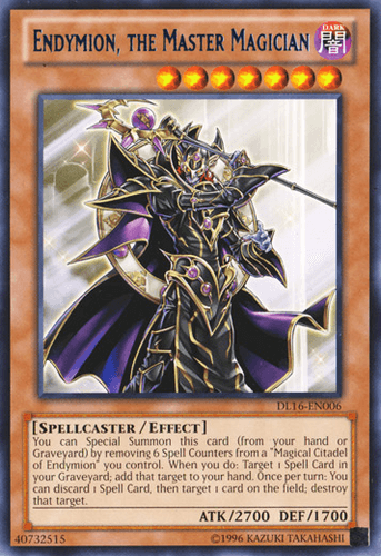 Endymion, the Master Magician - DL16-EN006 Rare Unlimited