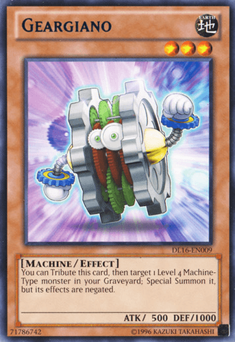 Geargiano - DL16-EN009 Rare Unlimited