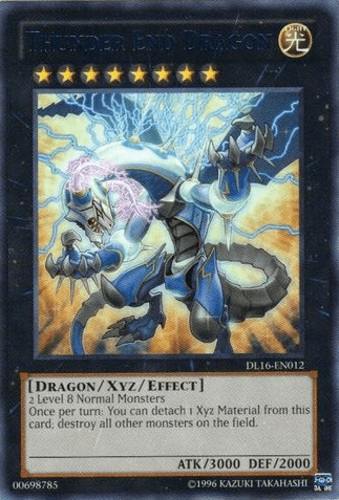 Thunder End Dragon - DL16-EN012 Rare Unlimited
