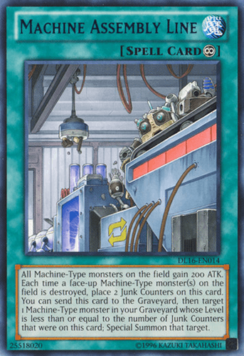 Machine Assembly Line - DL16-EN014 Rare Unlimited