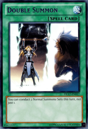 Double Summon - DL17-EN017 Rare Unlimited