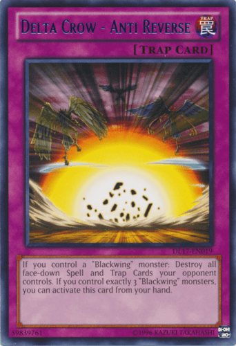 Delta Crow - Anti Reverse - DL17-EN019 Rare Unlimited