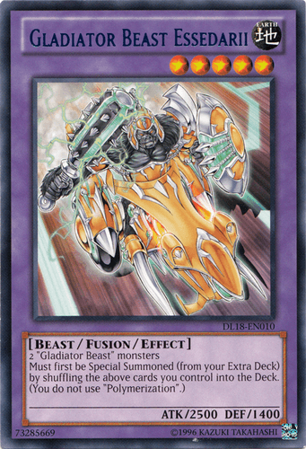 Gladiator Beast Essedarii - DL18-EN010 Rare Unlimited
