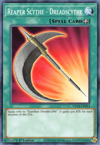 Reaper Scythe - Dreadscythe - DLCS-EN014 Common 1st Edition