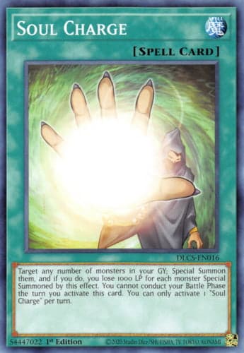 Soul Charge - DLCS-EN016 Common 1st Edition