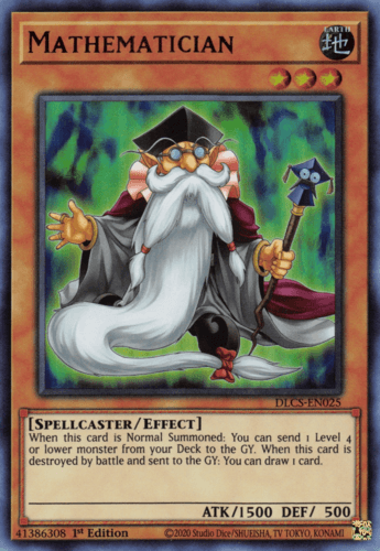 Mathematician - DLCS-EN025 Ultra Rare 1st Edition
