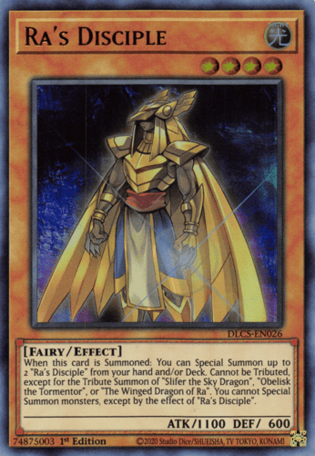 Ra's Disciple - DLCS-EN026 Ultra Rare 1st Edition