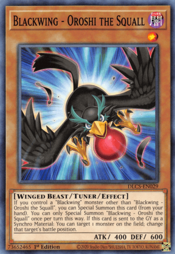 Blackwing - Oroshi the Squall - DLCS-EN029 Common 1st Edition