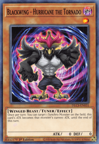 Blackwing - Hurricane the Tornado - DLCS-EN031 Common 1st Edition