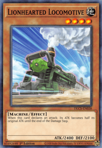 Lionhearted Locomotive - DLCS-EN038 Common 1st Edition