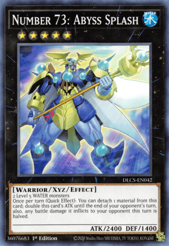 Number 73: Abyss Splash - DLCS-EN042 Common 1st Edition