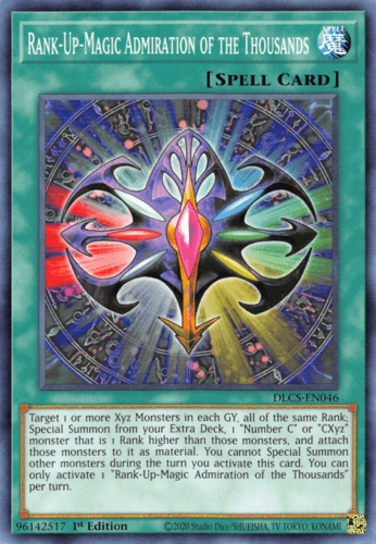 Rank-Up-Magic Admiration of the Thousands - DLCS-EN046 Common 1st Edition