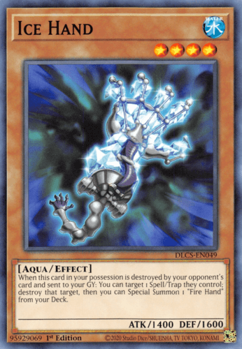 Ice Hand - DLCS-EN049 Common 1st Edition