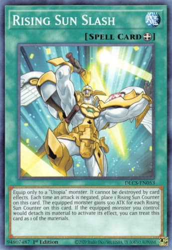Rising Sun Slash - DLCS-EN053 Common 1st Edition