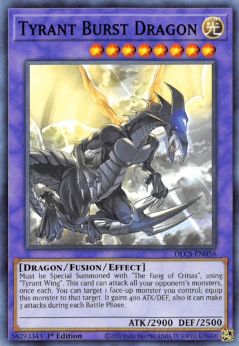 Tyrant Burst Dragon - DLCS-EN056 Common 1st Edition