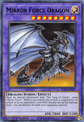 Mirror Force Dragon - DLCS-EN057 Common 1st Edition