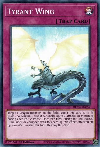 Tyrant Wing - DLCS-EN059 Common 1st Edition