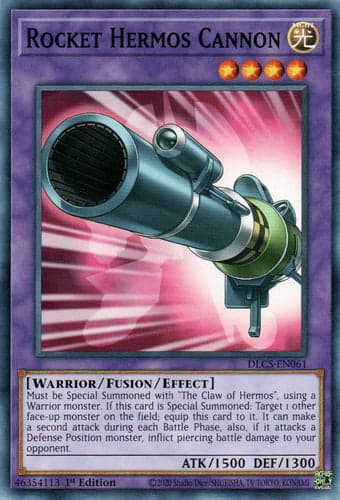 Rocket Hermos Cannon - DLCS-EN061 Common 1st Edition