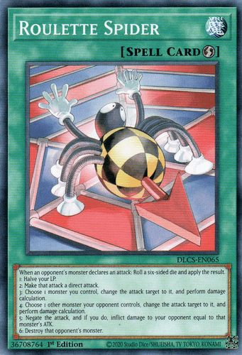 Roulette Spider - DLCS-EN065 Common 1st Edition