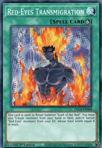 Red-Eyes Transmigration - DLCS-EN068 Common 1st Edition
