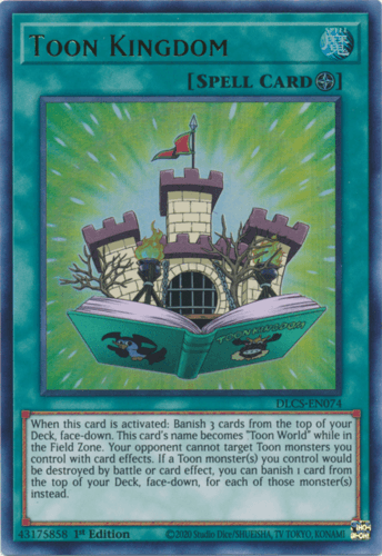 Toon Kingdom - DLCS-EN074 Ultra Rare 1st Edition