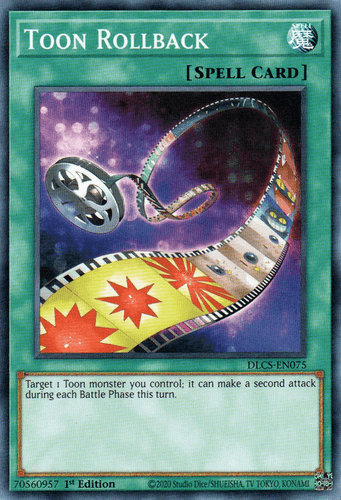 Toon Rollback - DLCS-EN075 Common 1st Edition