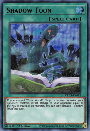 Shadow Toon - DLCS-EN076 Ultra Rare 1st Edition