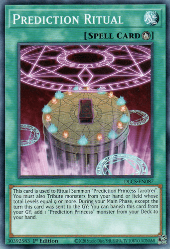 Prediction Ritual - DLCS-EN087 Common 1st Edition