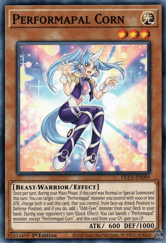 Performapal Corn - DLCS-EN099 Common 1st Edition