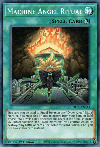 Machine Angel Ritual - DLCS-EN111 Common 1st Edition