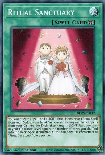 Ritual Sanctuary - DLCS-EN112 Common 1st Edition