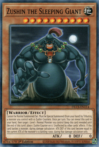 Zushin the Sleeping Giant - DLCS-EN114 Common 1st Edition