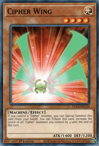 Cipher Wing - DLCS-EN124 Common 1st Edition