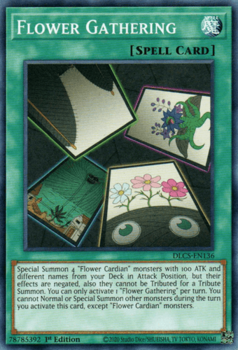 Flower Gathering - DLCS-EN136 Common 1st Edition