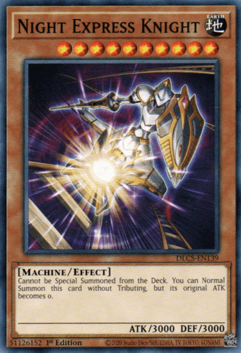 Night Express Knight - DLCS-EN139 Common 1st Edition