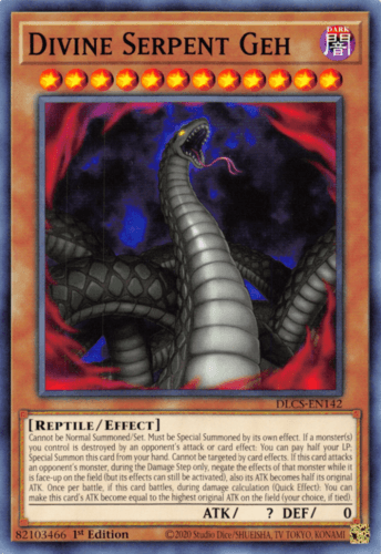 Divine Serpent Geh - DLCS-EN142 Common 1st Edition